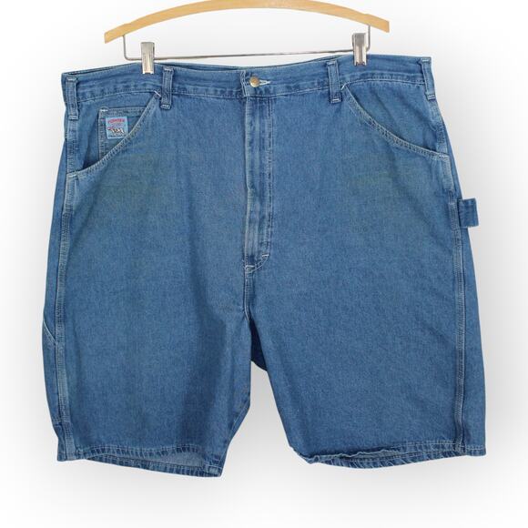 40 POINTER BRAND Denim Carpenter Shorts MadeInUSA Vintage - Picture 1 of 7